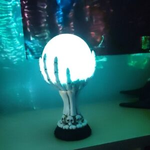 Skeleton Hand LED Lamp New In Box.    🚨FLASHING LIGHTS🚨